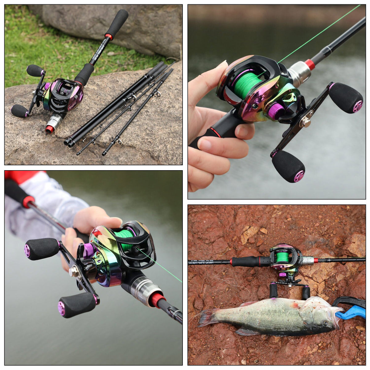 Obalus UltimaCatch Pro Rod & Reel Series 2.1M and Right hand