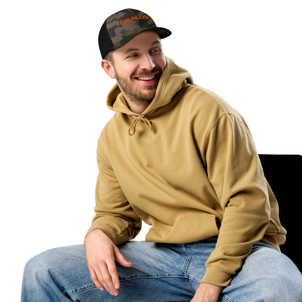 Trucker-Mütze mit Camouflage-Muster