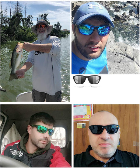 Obalus Polarisierte Angel-Sonnenbrille