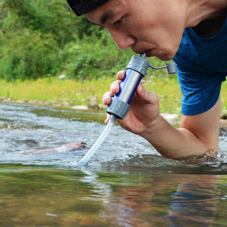 Obalus Outdoor-Wasserfilter-Strohhalm