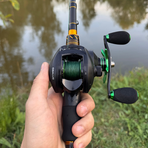 backlash free baitcaster reel Obalus Baitcast Reel Right Hand