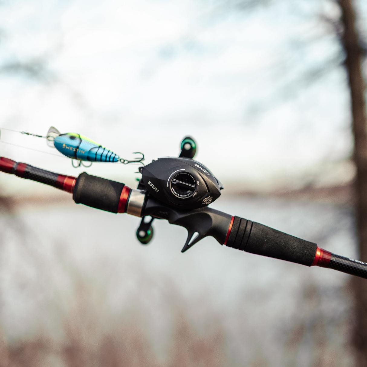 Obalus Baitcast-Rolle