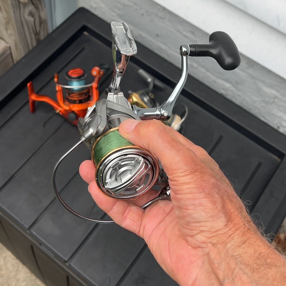 Silver Edge Fishing Reel