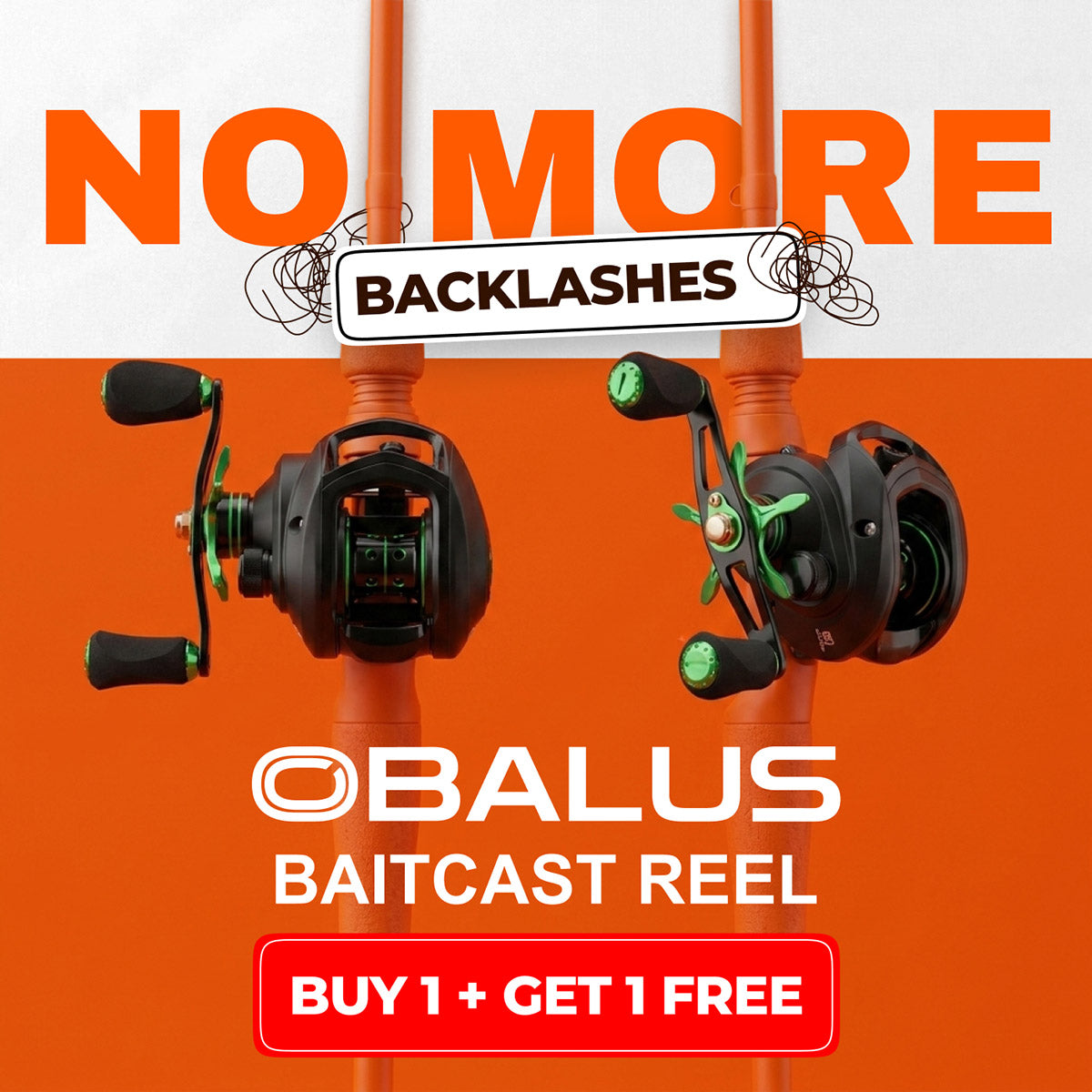 Obalus Baitcast Reel (V5 Combo)