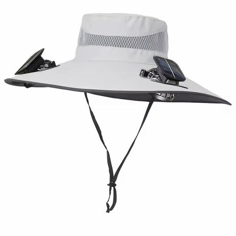 Solar-Powered Fan Hat