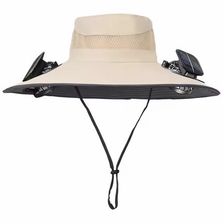Solar-Powered Fan Hat