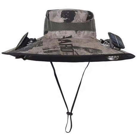 Solar-Powered Fan Hat