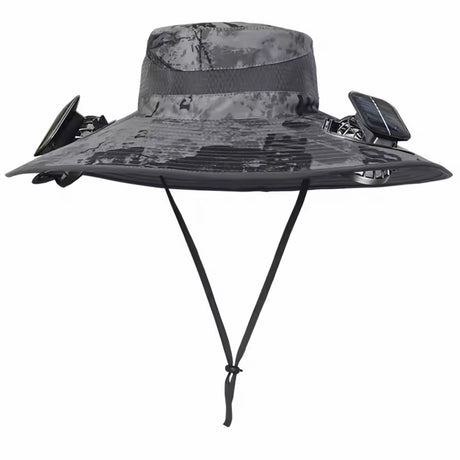 Solar-Powered Fan Hat