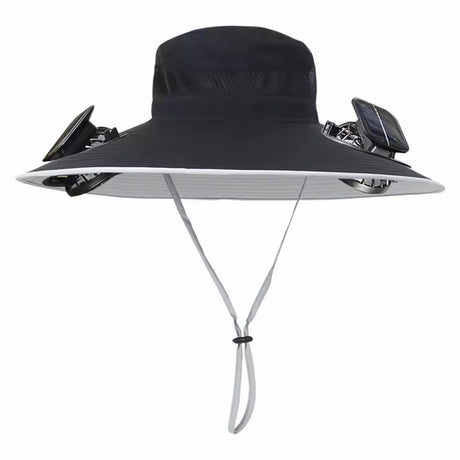 Solar-Powered Fan Hat