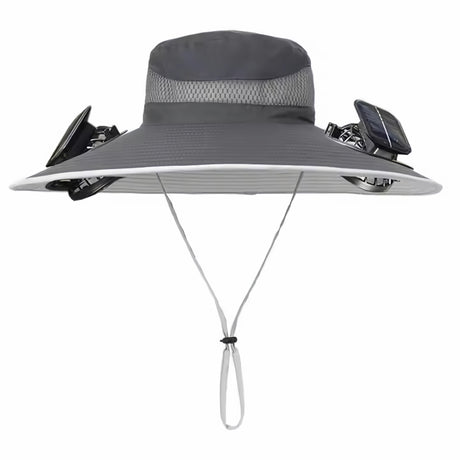 Solar-Powered Fan Hat