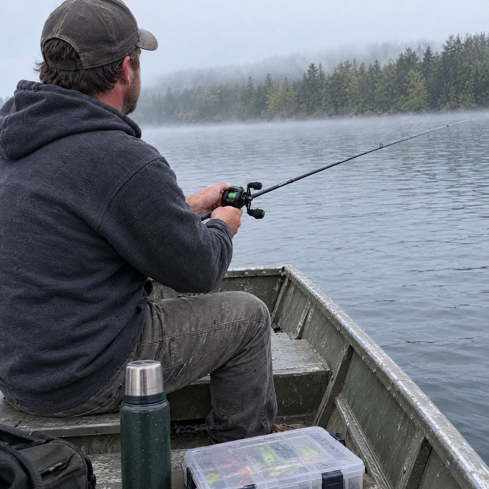 You fish instead of fixing gear