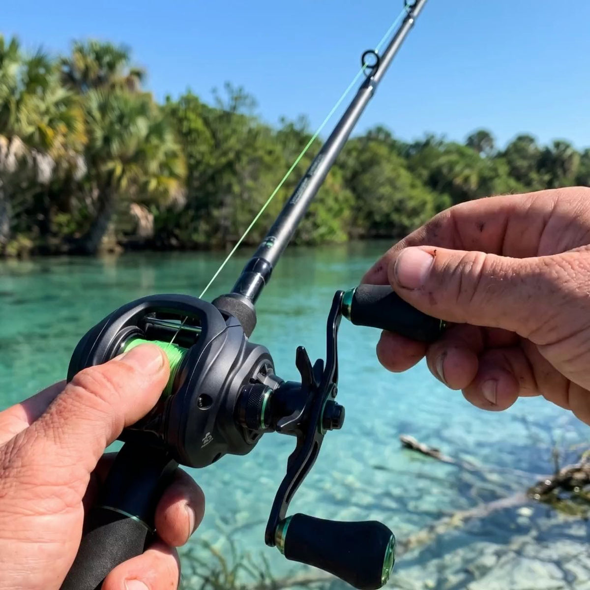 Reeling in with the Obalus baitcast reel