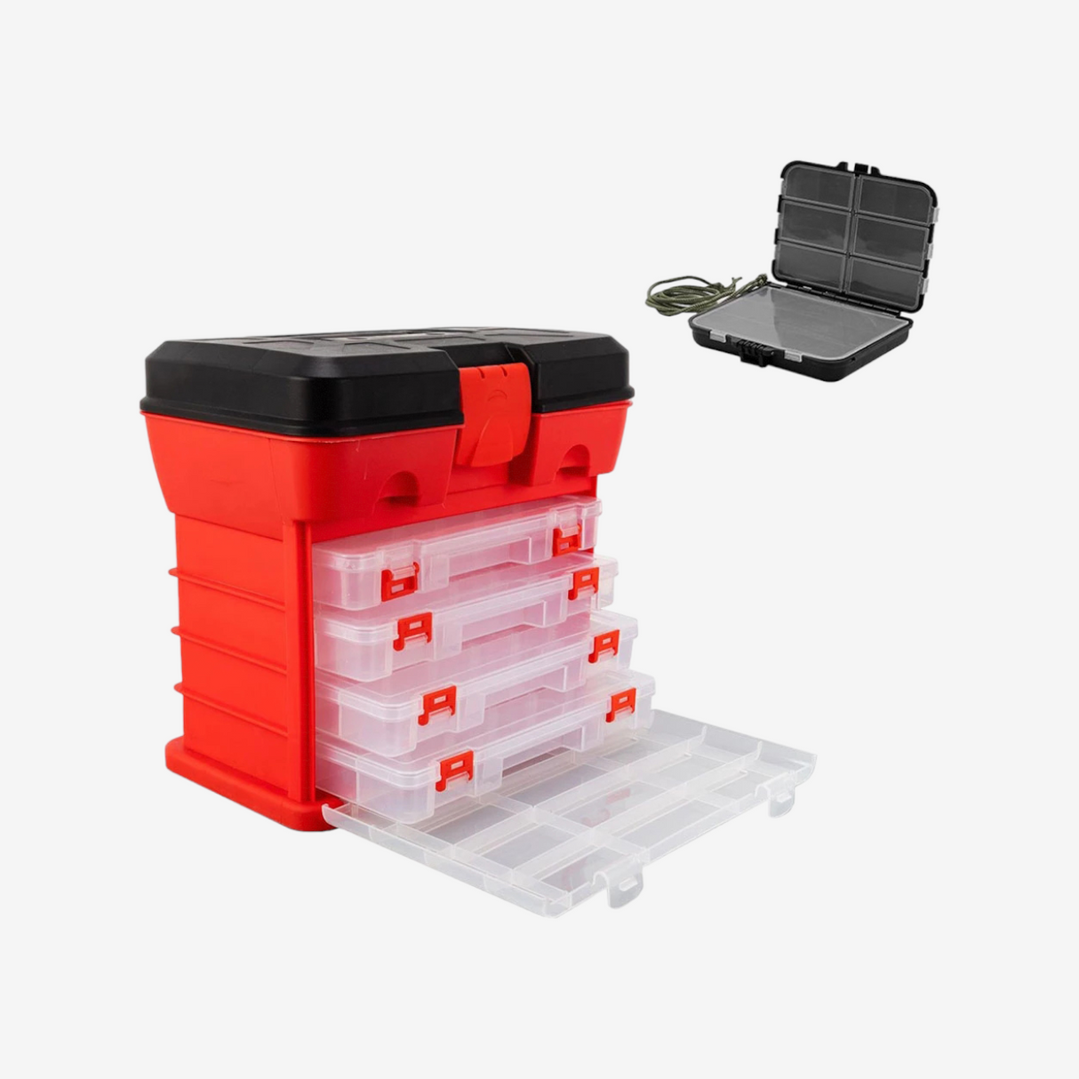 Tackle Box Large 3 Layers Plastic Portable Storage Box Fishing Tackle -  China Tackle Box and Fishing Tackle price