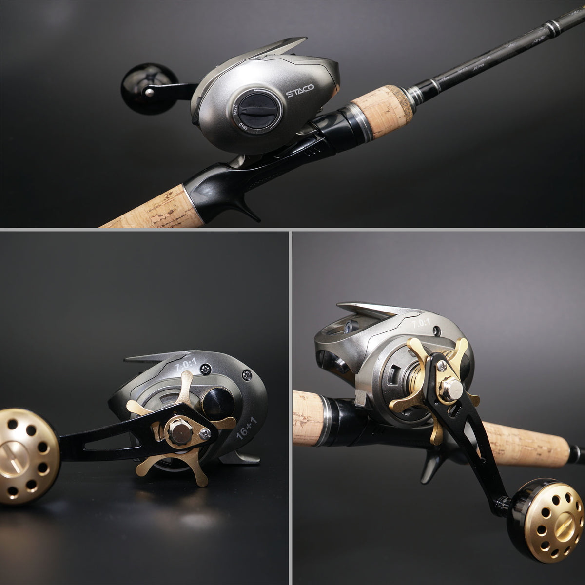 Obalus King Cast Baitcastingrolle