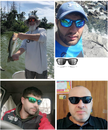 Obalus Polarized Fishing Sunglasses