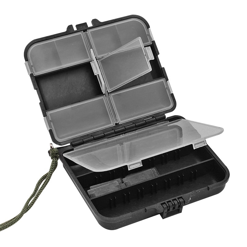 Fishing Tackle Box Multifunctional Portable 4 Layer Fishing Bait Storage  Box with Handle for Bait Containing Tools