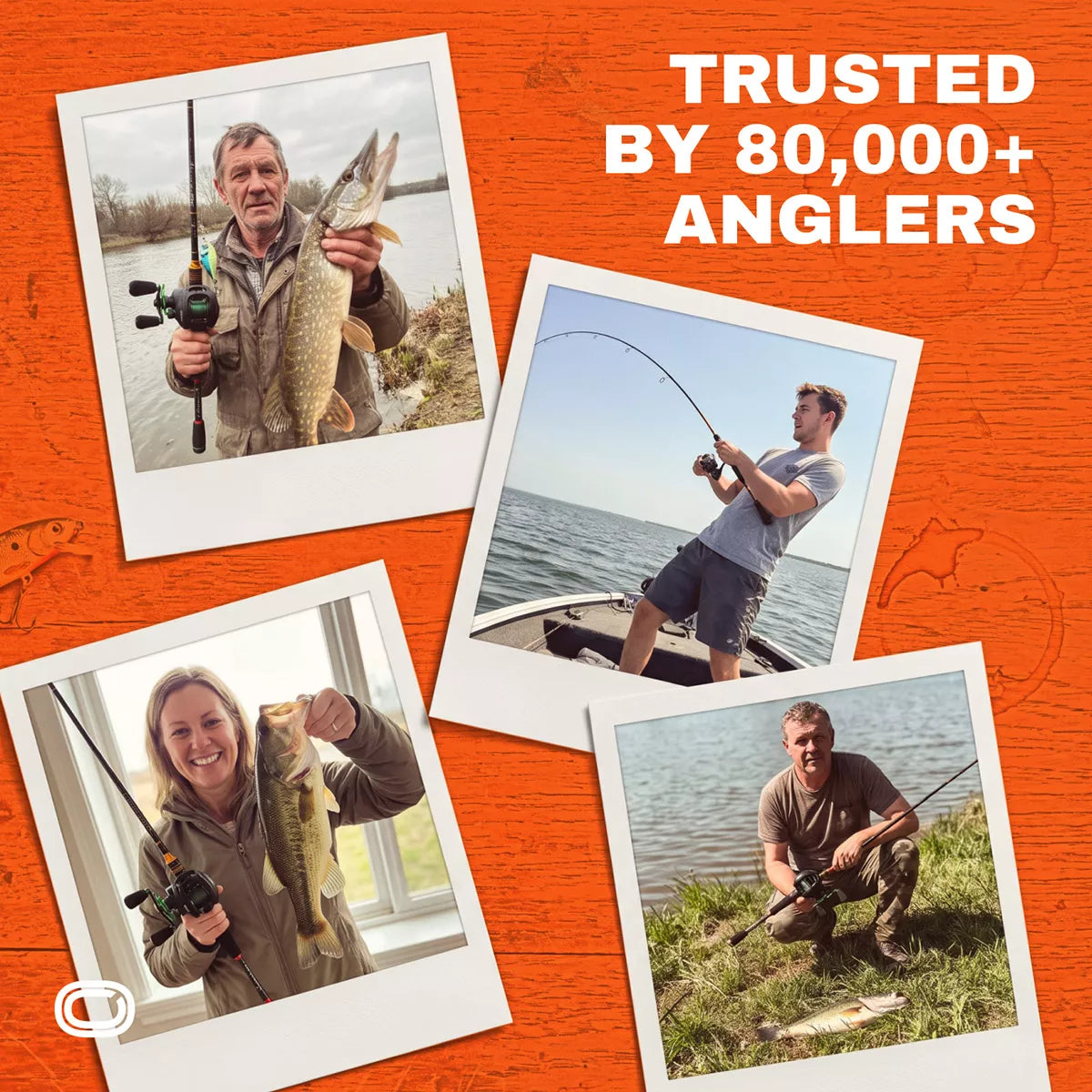 Trusted by 80,000+ anglers